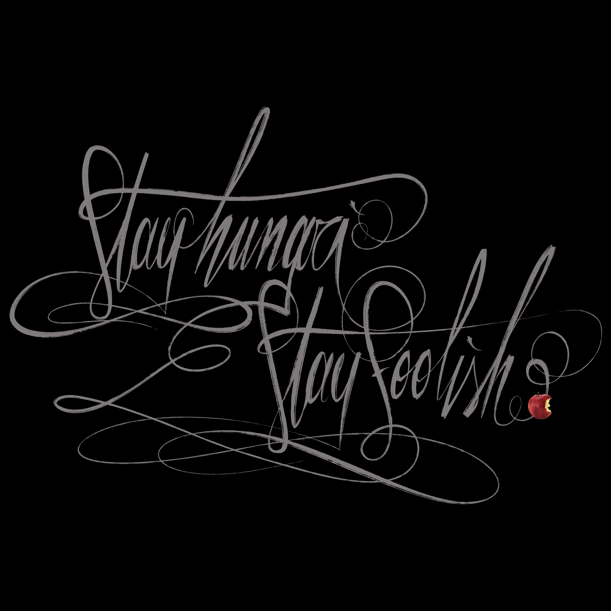 Stay Hungry, Stay Foolish.