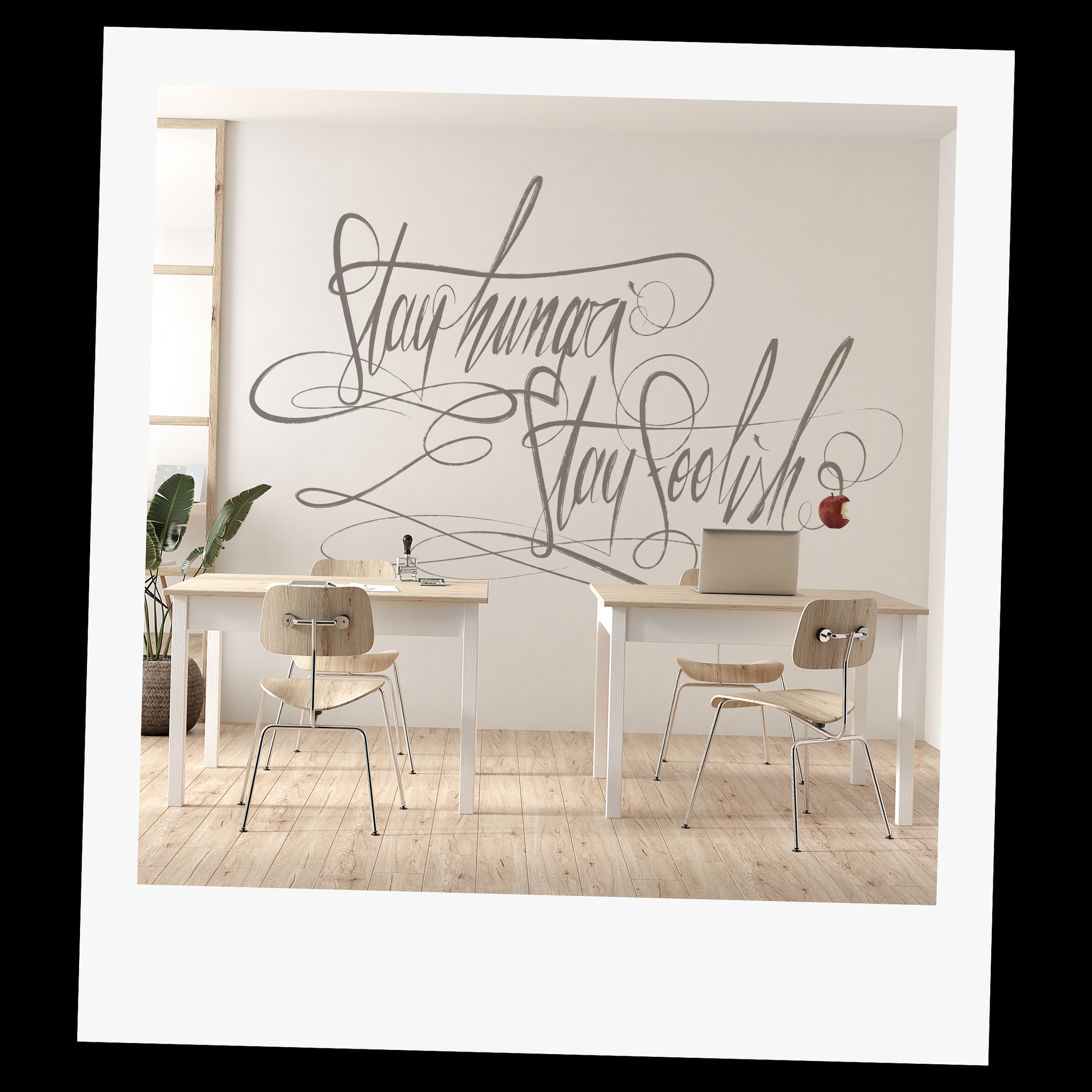 Stay Hungry, Stay Foolish.